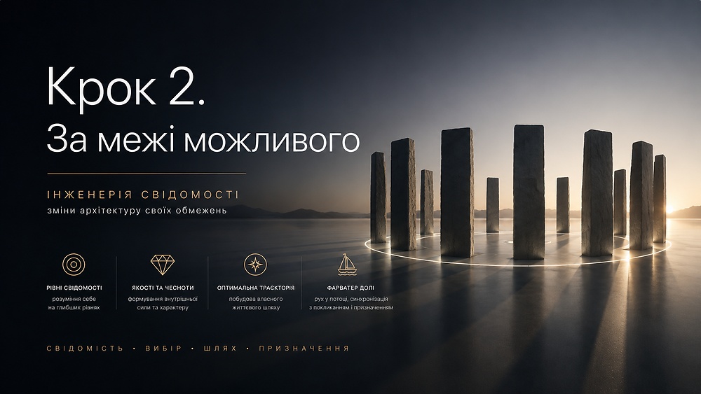 Другий крок за межі можливого (відкрита частина)