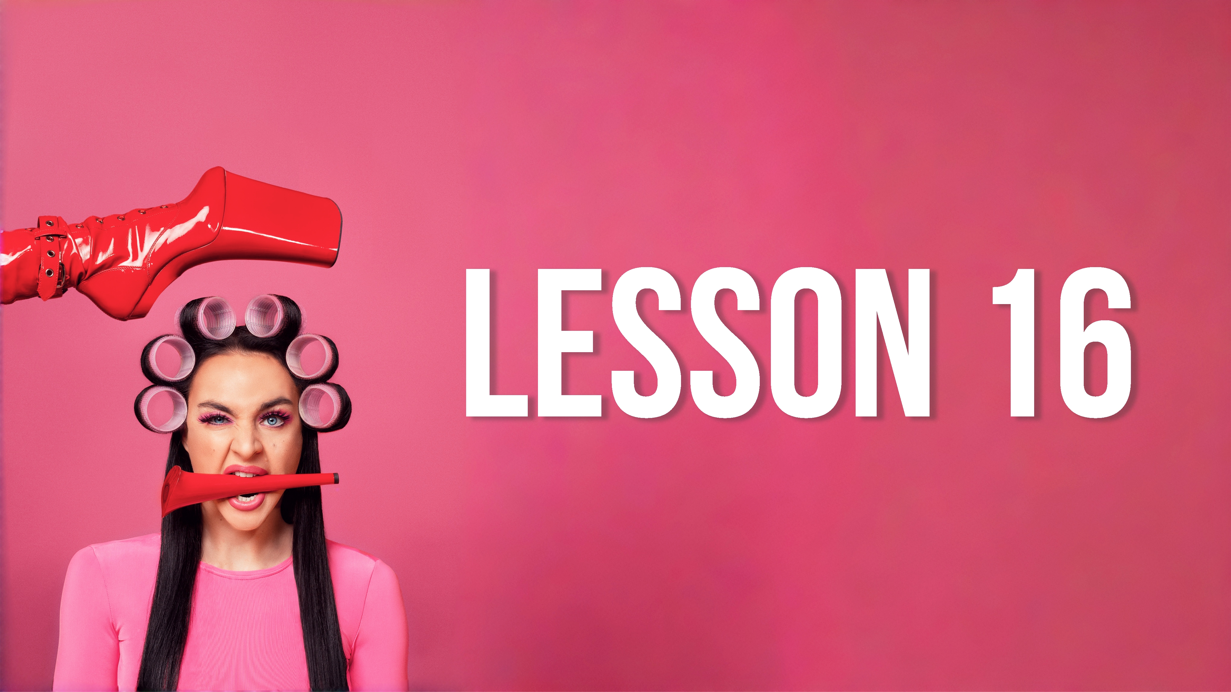16 LESSON.  "Pole Opener" in Shouldermount