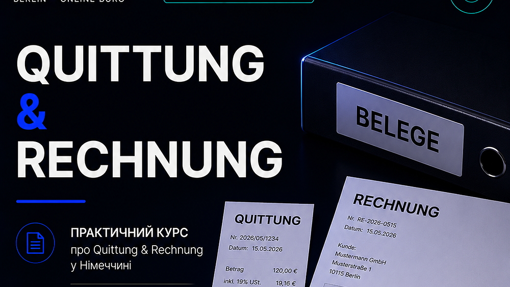 QUITTUNG & RECHNUNG