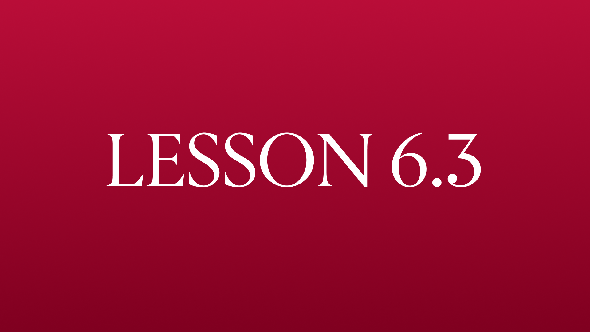 Lesson 3: Final Choreography – Part 2