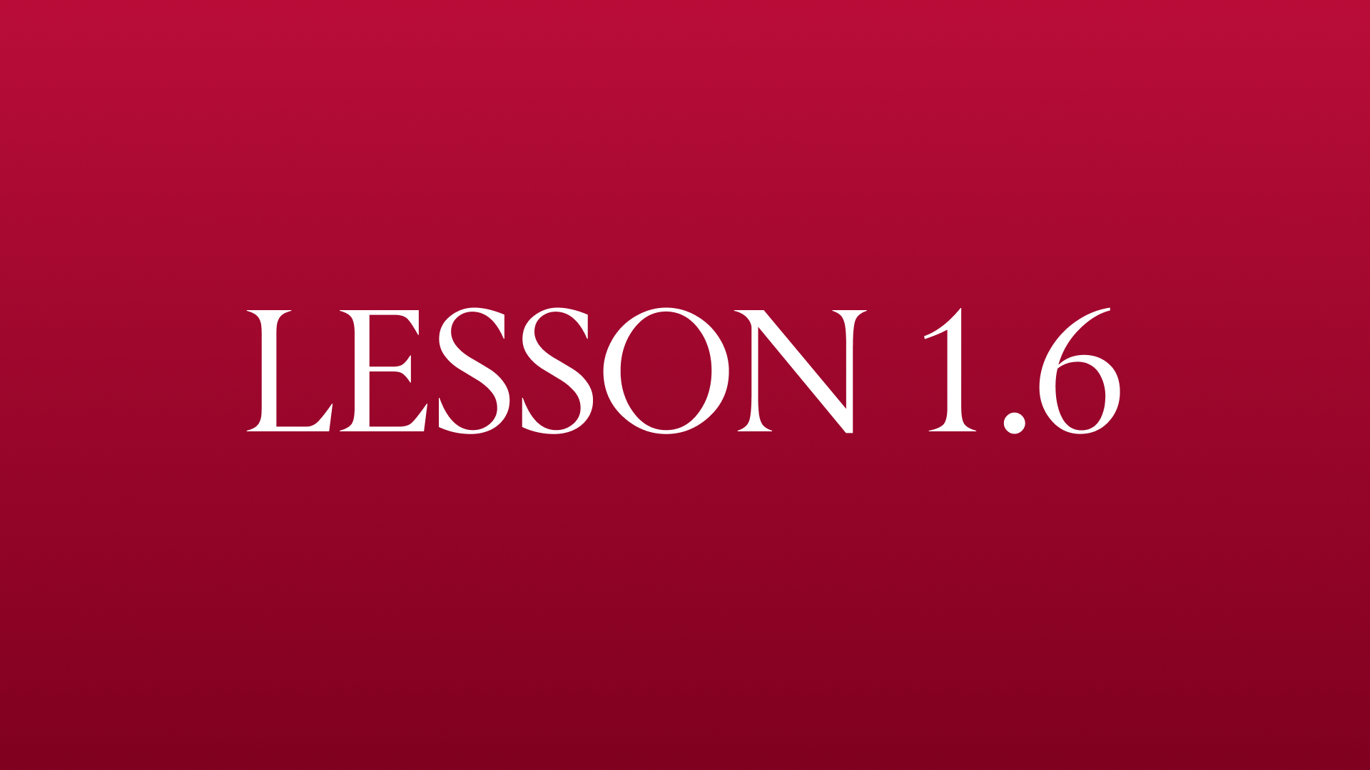 Lesson 6: Building a Stronger Body for Heels