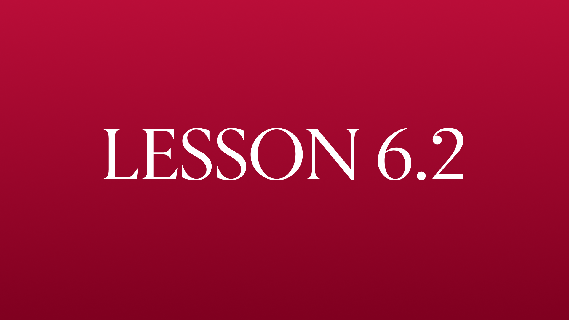 Lesson 2: Final Choreography – Part 1