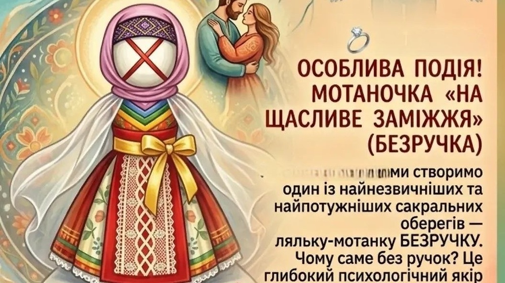 МОТАНКА - НА ЩАСЛИВЕ ЗАМІЖЖЯ - БЕЗРУЧКА /стандарт