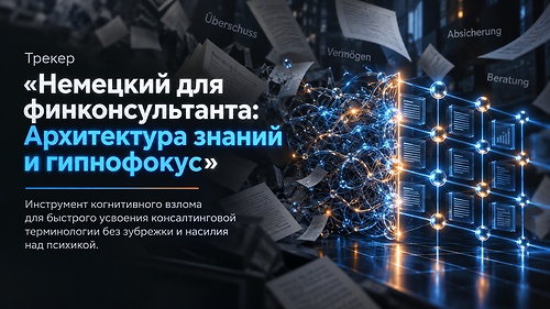 Трекер «Немецкий для финконсультанта: Архитектура знаний и гипнофокус»