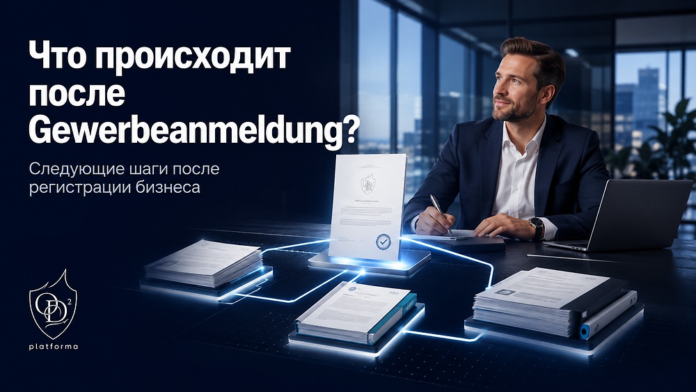 4. Что происходит после Gewerbeanmeldung?