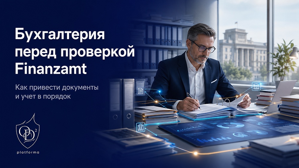 17. Бухгалтерия перед проверкой Finanzamt
