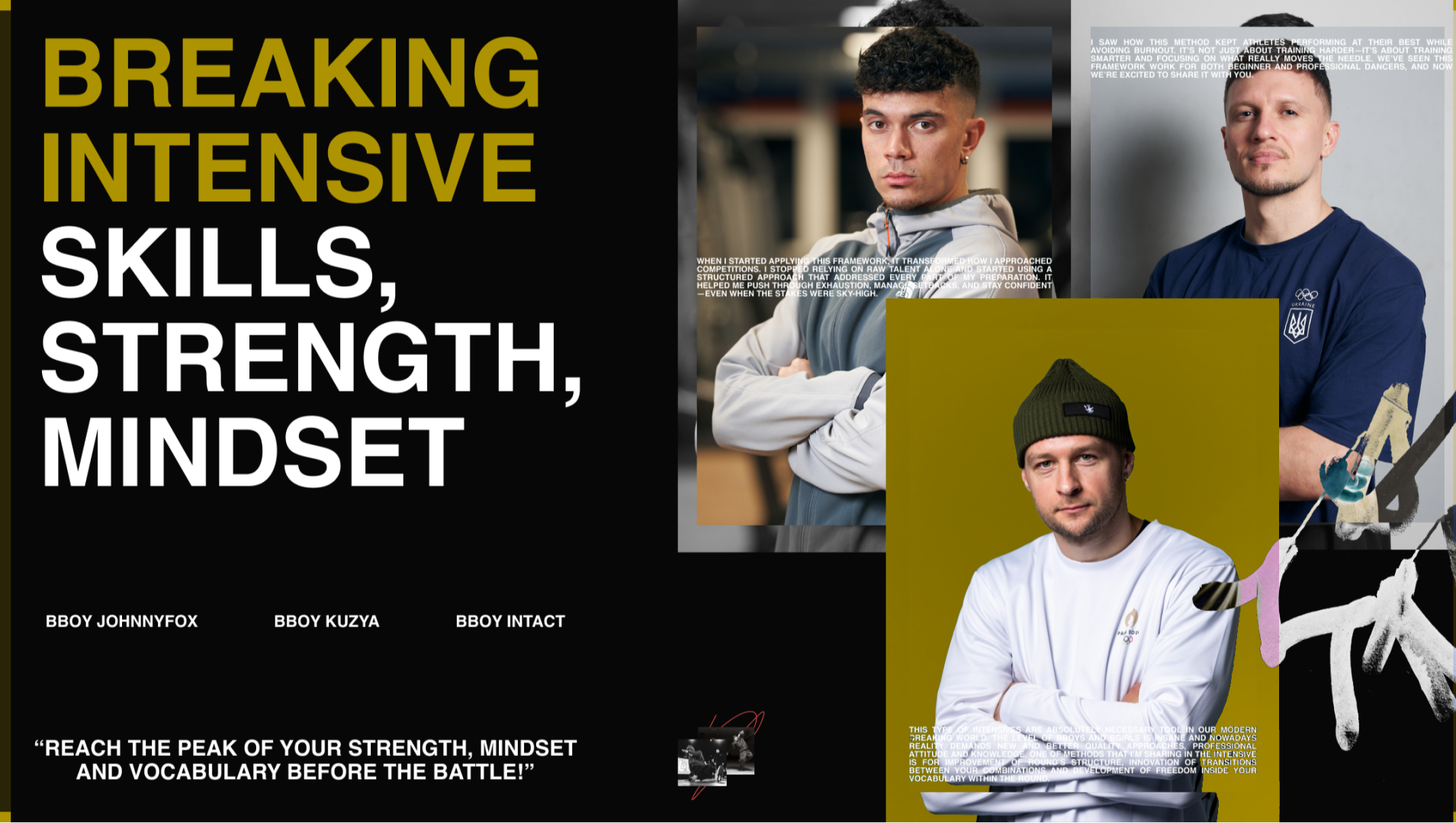 Breaking Intensive: skills, strength, mindset