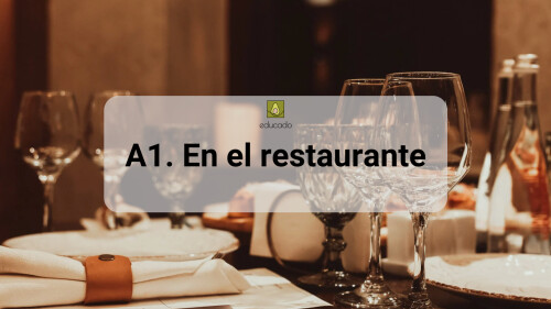 Мінікурс А1. В ресторані