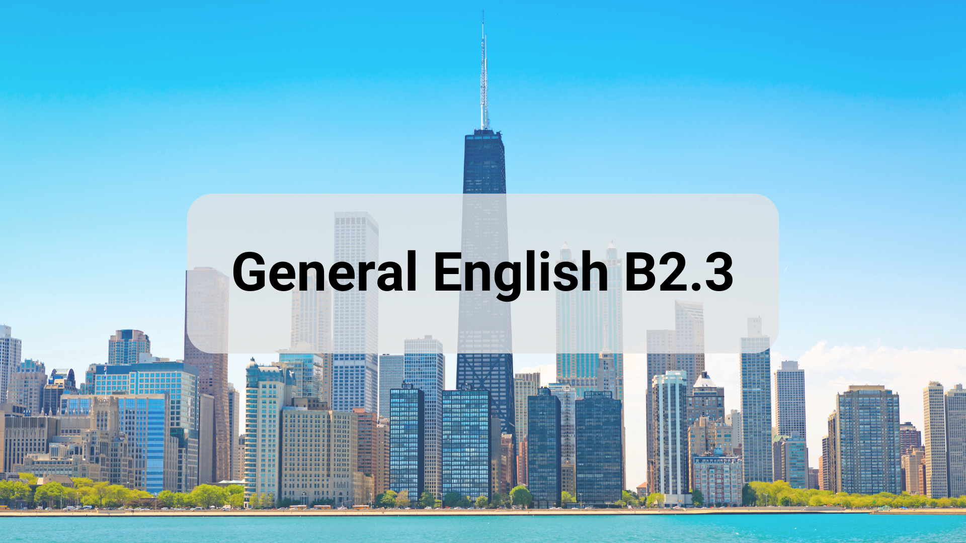 General English B2.3