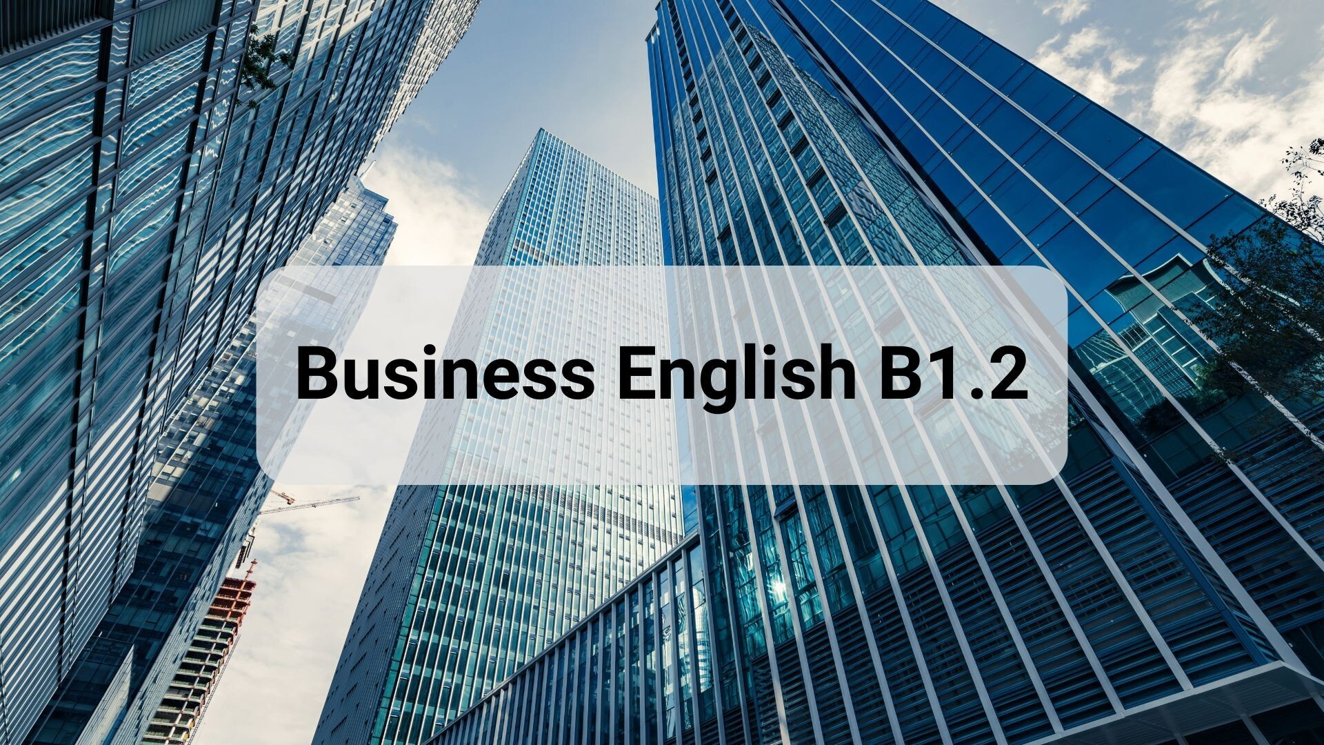 Business English B1.2
