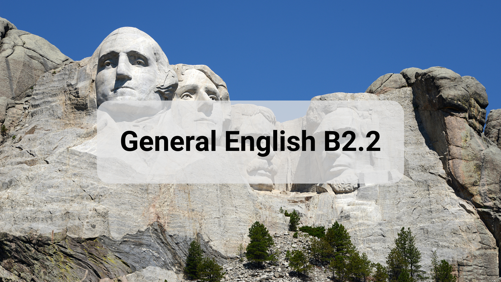 General English B2.2